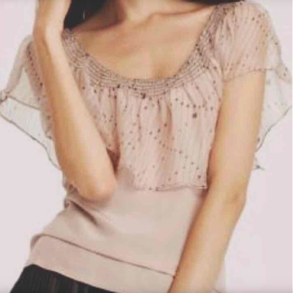 Vena Cava for Aqua Silk Top in Pink